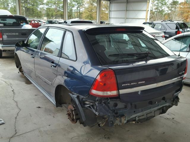 1G1ZT62885F116970 - 2005 CHEVROLET MALIBU MAX 蓝色 照片 3