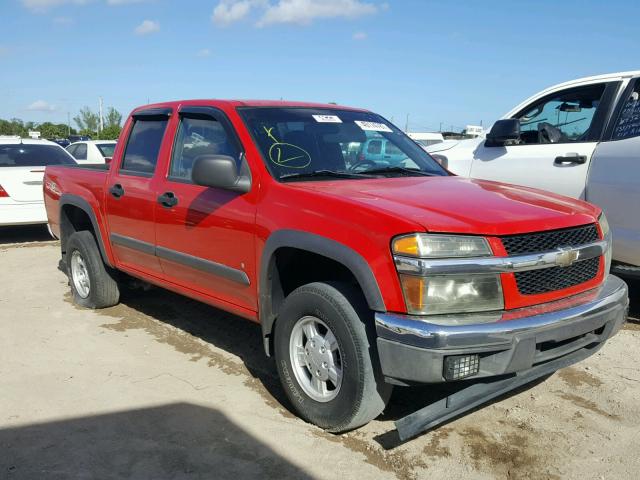 1GCDT136768246777 - 2006 CHEVROLET COLORADO RED photo 1