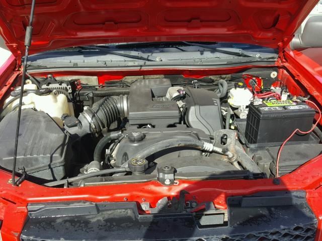 1GCDT136768246777 - 2006 CHEVROLET COLORADO RED photo 7