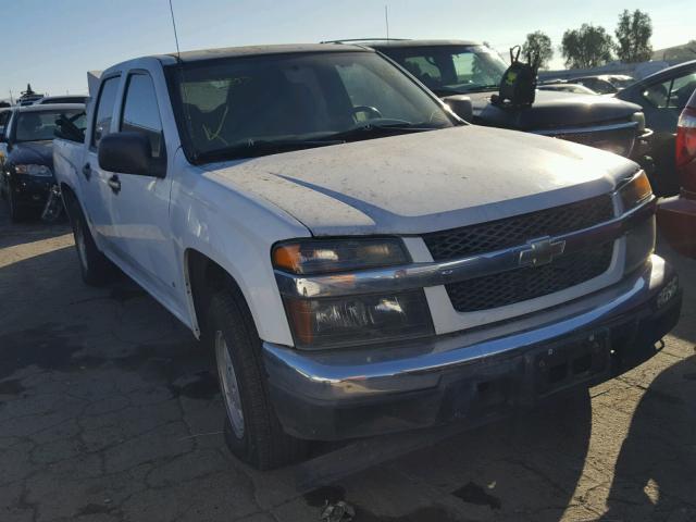 1GCCS136868281052 - 2006 CHEVROLET COLORADO WHITE photo 1