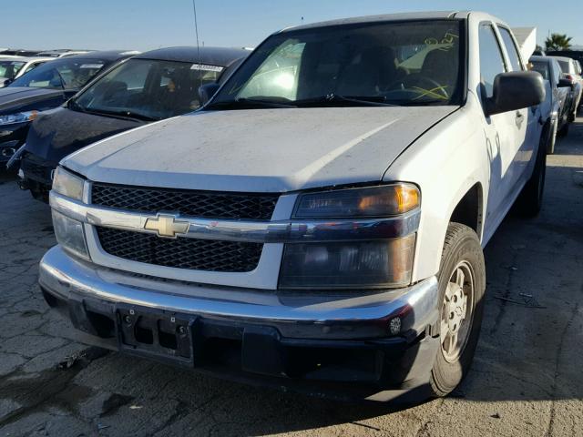 1GCCS136868281052 - 2006 CHEVROLET COLORADO WHITE photo 2