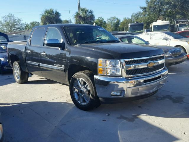 3GCPCSE01DG257843 - 2013 CHEVROLET SILVERADO BLACK photo 1