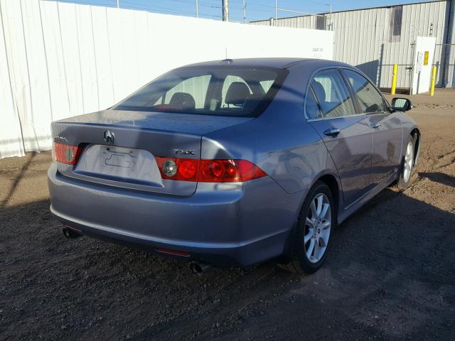 JH4CL969X7C007124 - 2007 ACURA TSX SILVER photo 4