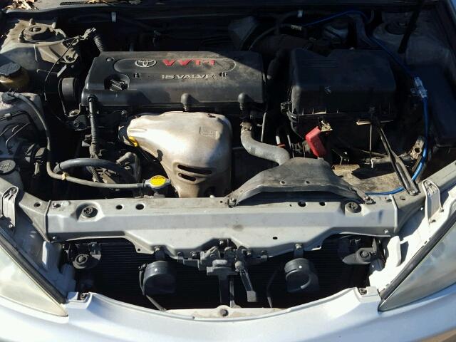 4T1BE32K82U600590 - 2002 TOYOTA CAMRY LE SILVER photo 7