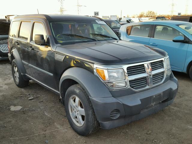 1D8GT28K58W201622 - 2008 DODGE NITRO SXT BLACK photo 1