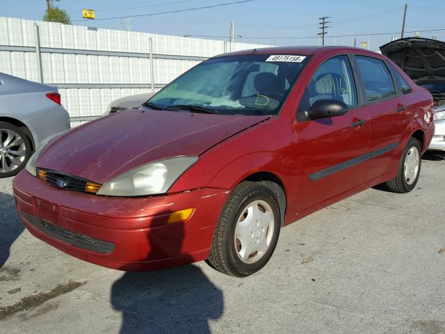 1FAFP33ZX3W209870 - 2003 FORD FOCUS LX RED photo 2