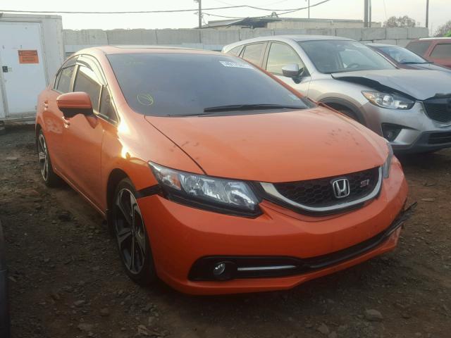 2HGFB6E59FH704201 - 2015 HONDA CIVIC SI ORANGE photo 1