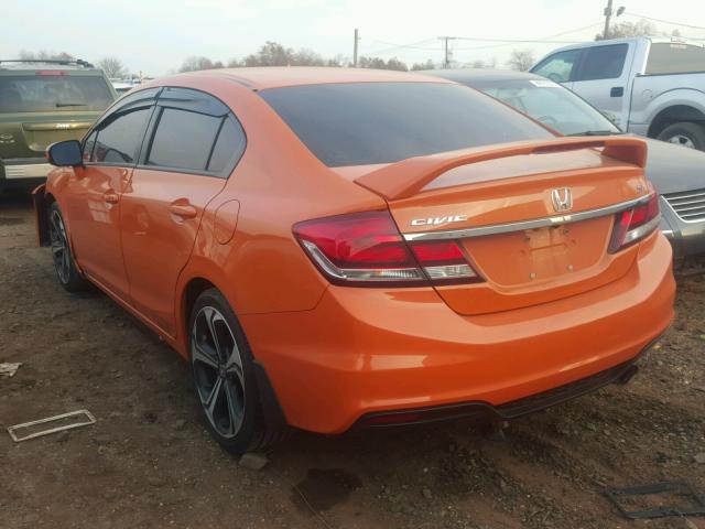 2HGFB6E59FH704201 - 2015 HONDA CIVIC SI ORANGE photo 3