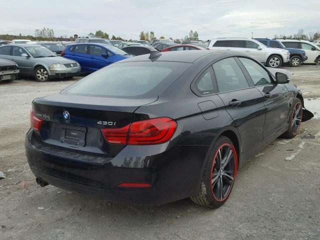 WBA4J3C51JBG96882 - 2018 BMW 430XI GRAN BLACK photo 4