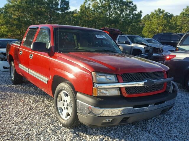 2GCEC13T851227795 - 2005 CHEVROLET SILVERADO RED photo 1