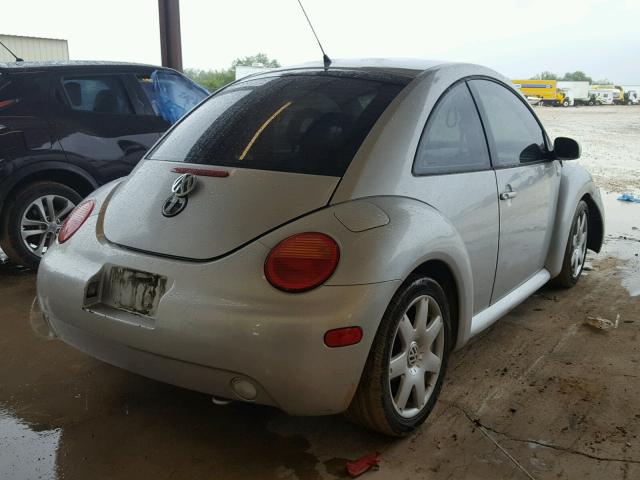 3VWDD21C31M473168 - 2001 VOLKSWAGEN NEW BEETLE ვერცხლისფერი ფოტო 4