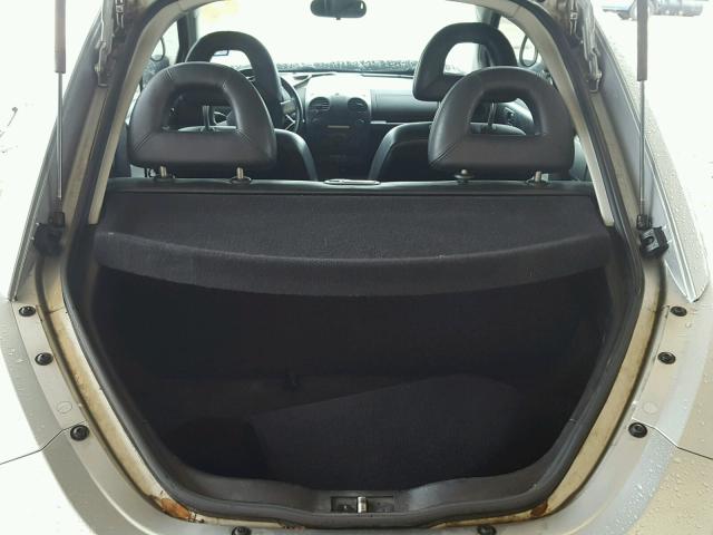 3VWDD21C31M473168 - 2001 VOLKSWAGEN NEW BEETLE ვერცხლისფერი ფოტო 9