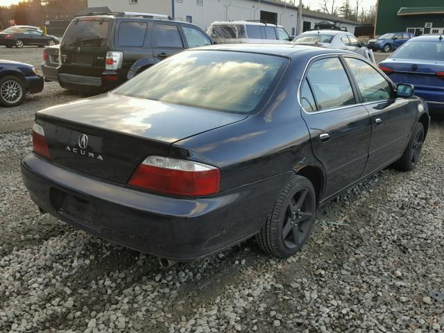 19UUA56622A011510 - 2002 ACURA 3.2TL BLACK photo 4