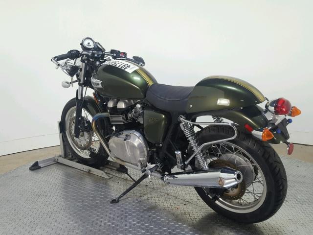 SMT920K13ET651881 - 2014 TRIUMPH MOTORCYCLE THRUXTON GREEN photo 6