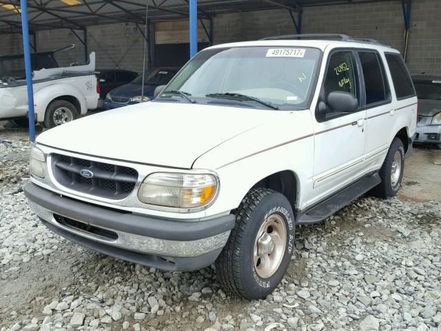 1FMZU32E1WZB80420 - 1998 FORD EXPLORER WHITE photo 2