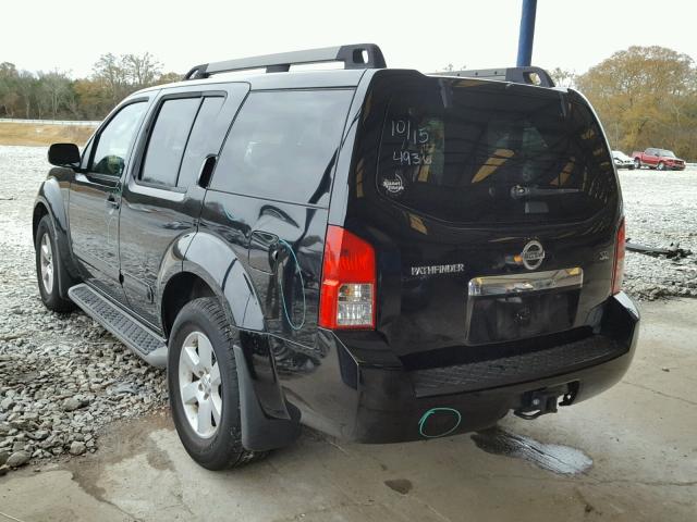 5N1AR18U49C614936 - 2009 NISSAN PATHFINDER BLACK photo 3