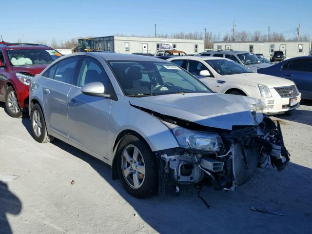 1G1PC5SB2F7267568 - 2015 CHEVROLET CRUZE LT SILVER photo 1