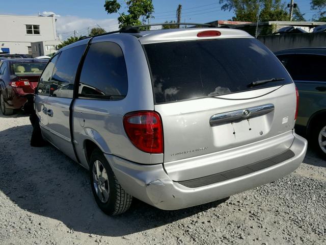 2C4GP44341R298579 - 2001 CHRYSLER TOWN & COU SILVER photo 3