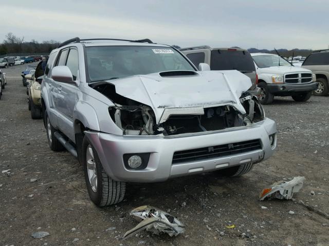 JTEBU14R078082198 - 2007 TOYOTA 4RUNNER SR SILVER photo 1