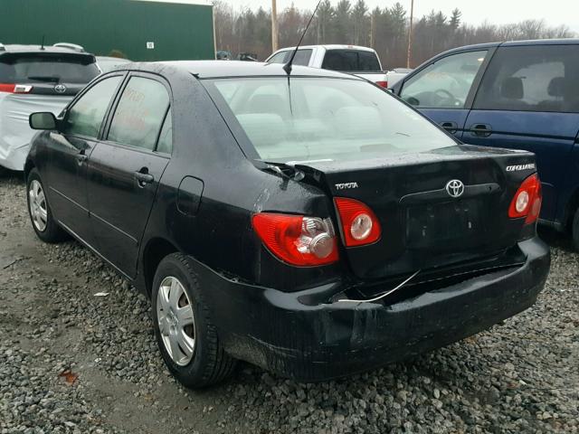 2T1BR32EX7C801169 - 2007 TOYOTA COROLLA CE BLACK photo 3