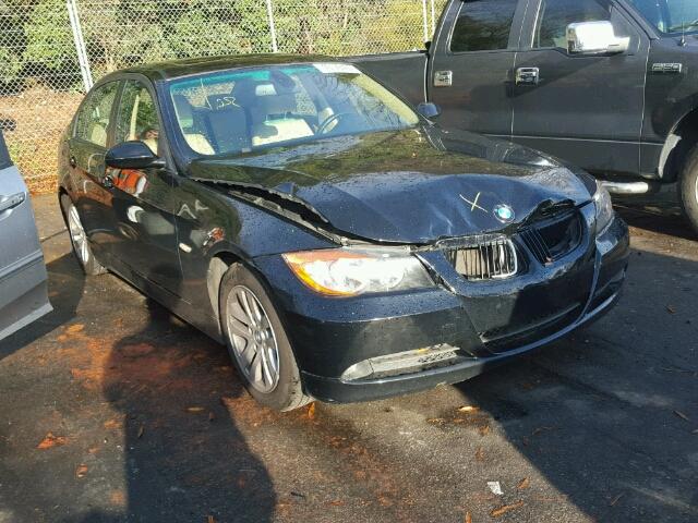 WBAVA33507KX71890 - 2007 BMW 328 I BLACK photo 1