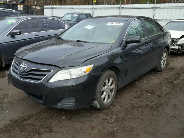 4T1BF3EK1BU192281 - 2011 TOYOTA CAMRY BASE BLACK photo 2