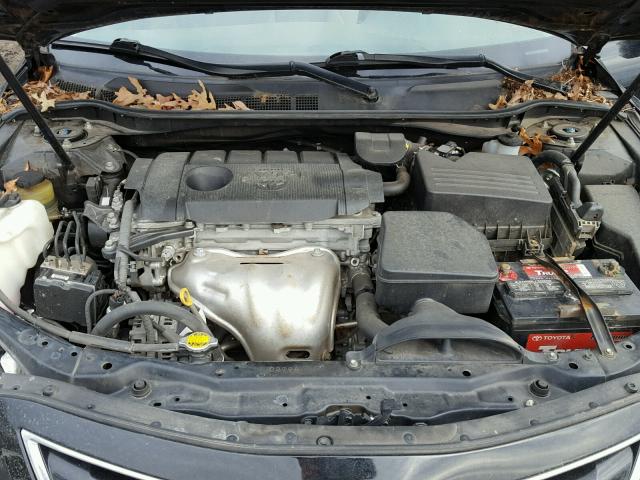 4T1BF3EK1BU192281 - 2011 TOYOTA CAMRY BASE BLACK photo 6