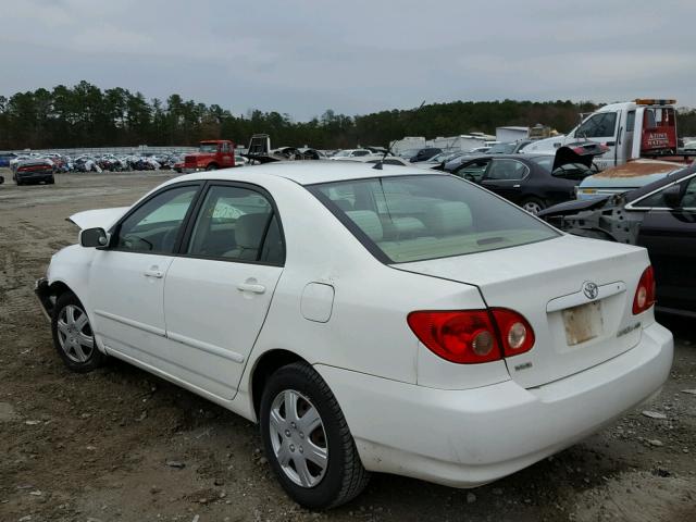 1NXBR30E17Z921394 - 2007 TOYOTA COROLLA CE WHITE photo 3