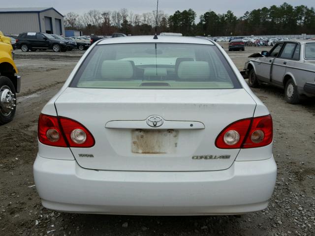 1NXBR30E17Z921394 - 2007 TOYOTA COROLLA CE WHITE photo 9