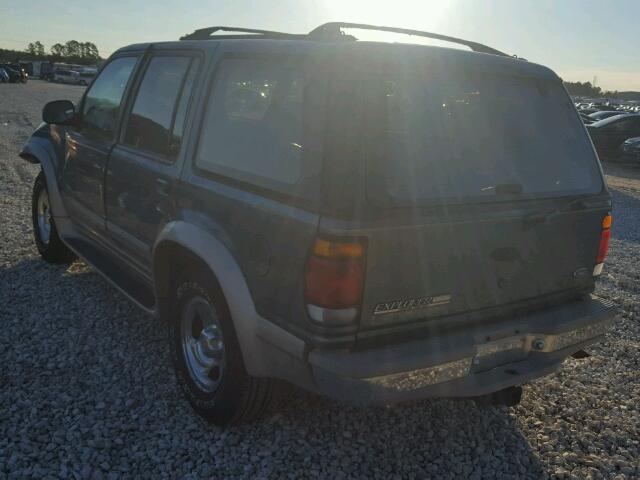 1FMDU34E6VZA72932 - 1997 FORD EXPLORER GREEN photo 3