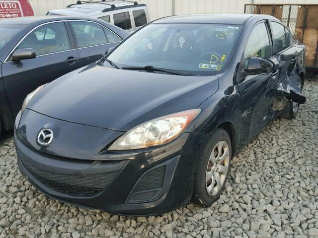 JM1BL1UG6B1357239 - 2011 MAZDA 3 I BLACK photo 2