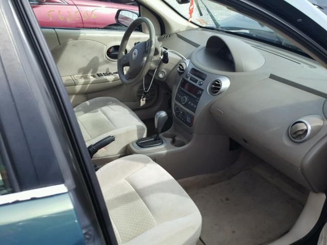 1G8AL55F26Z128776 - 2006 SATURN ION LEVEL GRAY photo 5