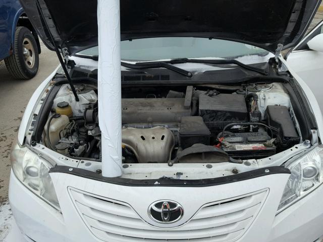 4T1BE46K19U867080 - 2009 TOYOTA CAMRY BASE WHITE photo 7