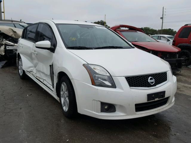 3N1AB6AP9BL678901 - 2011 NISSAN SENTRA 2.0 WHITE photo 1