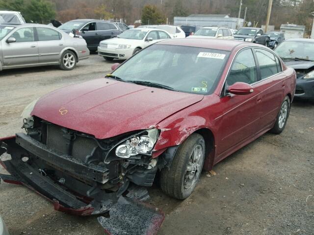 1N4AL11D75N483537 - 2005 NISSAN ALTIMA S RED photo 2