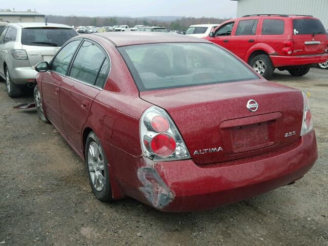 1N4AL11D75N483537 - 2005 NISSAN ALTIMA S RED photo 3