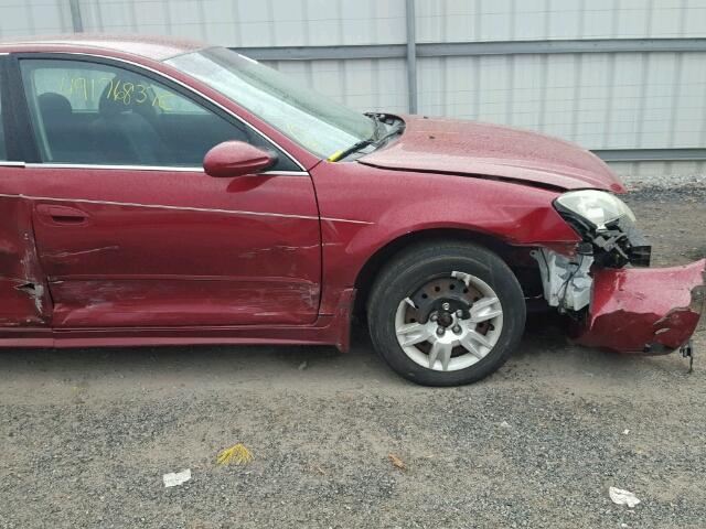 1N4AL11D75N483537 - 2005 NISSAN ALTIMA S RED photo 9