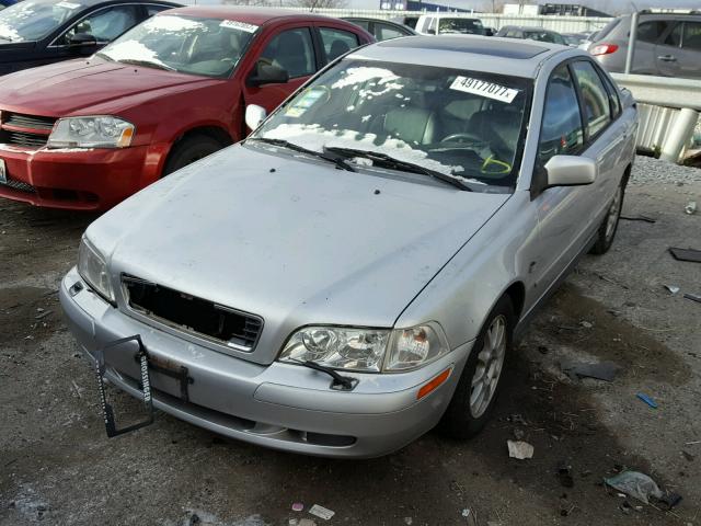 YV1VS27513F986406 - 2003 VOLVO S40 1.9T SILVER photo 2