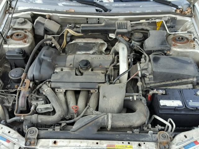 YV1VS27513F986406 - 2003 VOLVO S40 1.9T SILVER photo 7