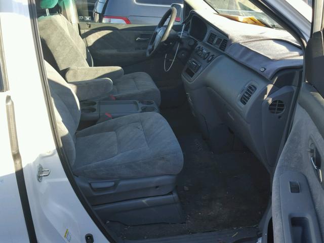 5FNRL18664B056027 - 2004 HONDA ODYSSEY EX WHITE photo 5