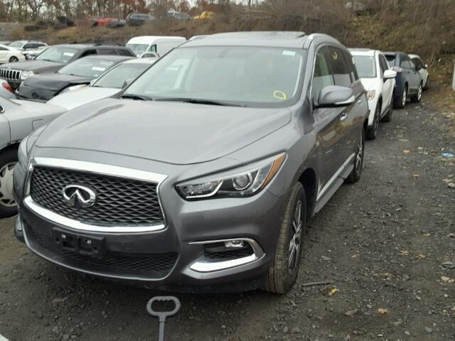 5N1DL0MMXHC513347 - 2017 INFINITI QX60 GRAY photo 2