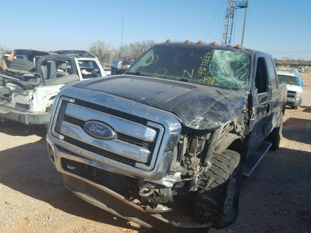 1FT7W2BT5CEC45223 - 2012 FORD F250 SUPER BLACK photo 2