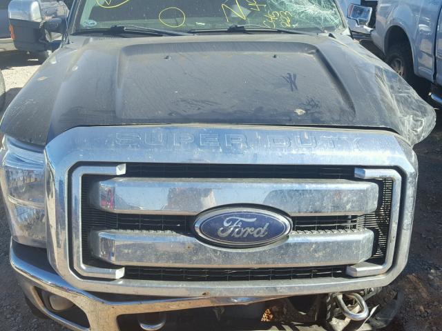 1FT7W2BT5CEC45223 - 2012 FORD F250 SUPER BLACK photo 7