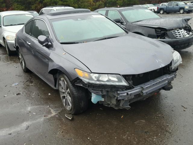 1HGCT2B86DA009550 - 2013 HONDA ACCORD EXL CHARCOAL photo 1