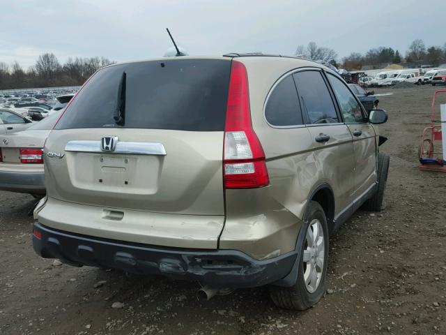 5J6RE485X9L005275 - 2009 HONDA CR-V EX BEIGE photo 4