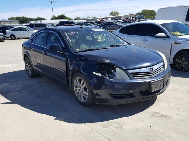 1G8ZS57N87F256078 - 2007 SATURN AURA XE BLUE photo 1