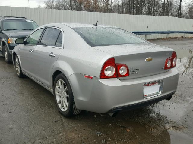 1G1ZK57788F166995 - 2008 CHEVROLET MALIBU LTZ 银色 照片 3
