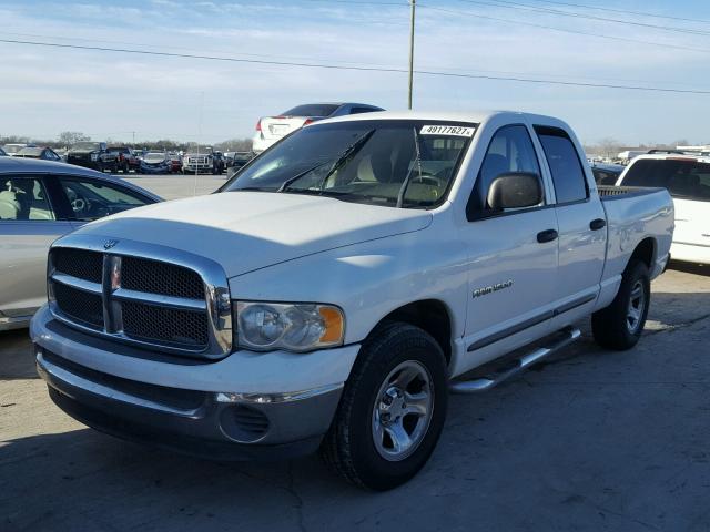 3D7HA18N02G141709 - 2002 DODGE RAM 1500 WHITE photo 2