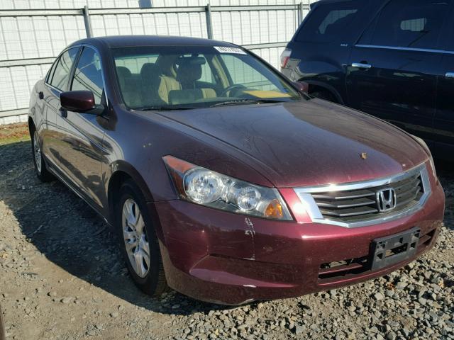 JHMCP26429C011896 - 2009 HONDA ACCORD LXP MAROON photo 1