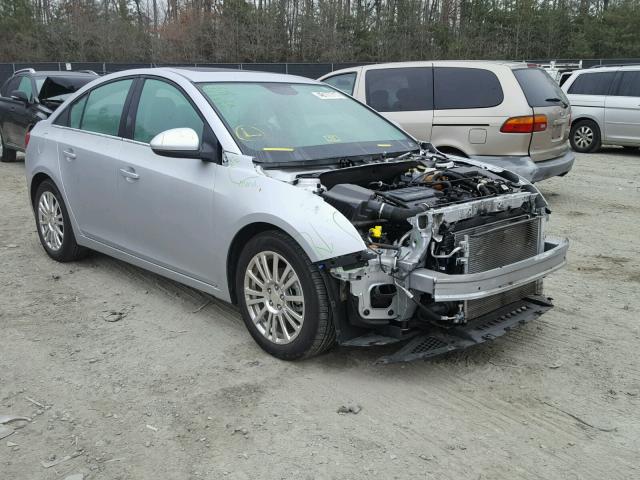 1G1PH5SB2E7443759 - 2014 CHEVROLET CRUZE ECO SILVER photo 1